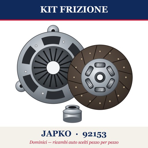 Kit frizione japko - frizione, 92153